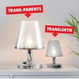 Fatboy - Transloetje - Tafellamp - Grijs - Polycarbonaat - Dimbaar - Draadloos