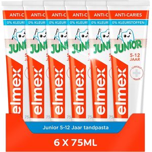 Elmex Tandpasta 6 x 75 ml Junior