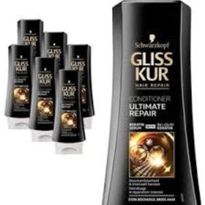 Gliss-Kur Conditioner – Ultimate Repair - Voordeelverpakking 6 x 200 ml