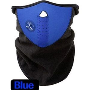 Stoere Snowboard & Ski Sjaal met luchtopening - Blauw