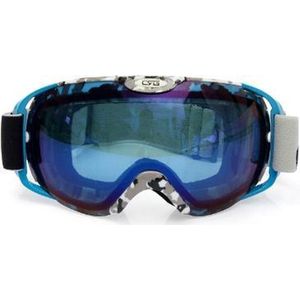 Skibril luxe lens blauw  evo frame blauw X type 9 - ☀/☁