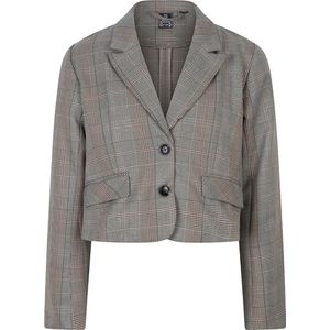 Indian Blue Jeans Meisjes colbert geruit - Zwart