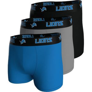 NFL - Boxershorts - Blauw Grijs Zwart - 95% Katoen - 3-Pack