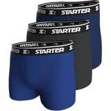 STARTER Boxers - 3-pack - Blauw/Antraciet/Navy - Maat S