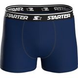 STARTER - 3‑Pack Boxershorts - Navy - 95% Katoen