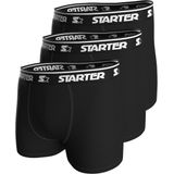 STARTER - Boxershorts - Zwart - 95% Katoen - 3-Pack