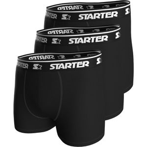 STARTER - Boxershorts - Zwart - 95% Katoen - 3-Pack