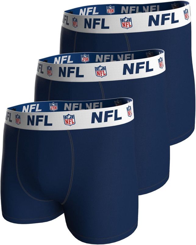 NFL SHIELD - Boxershorts - Navy - 3-pack