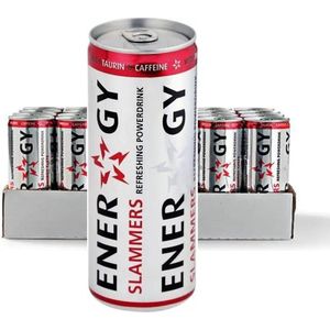 Slammers Energy Drink - sleekcan - 24x25 cl - NL