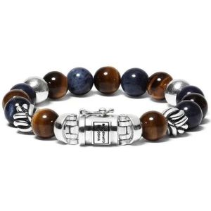 BUDDHA TO BUDDHA 189MS E - Spirit Bead Mini Sodalite Tigereye - Armband