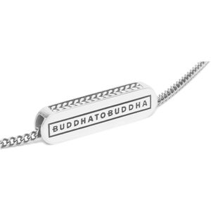 BUDDHA TO BUDDHA - Essential Logo Necklace XS - Zilver - Unisex
