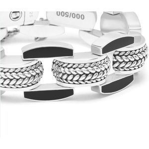 BUDDHA TO BUDDHA - The Batul - Armband - Zwart Onyx