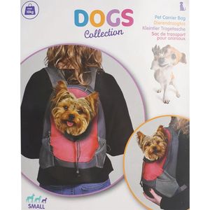 Draagtas Honden - Hondenrugzak - Roze (Small)