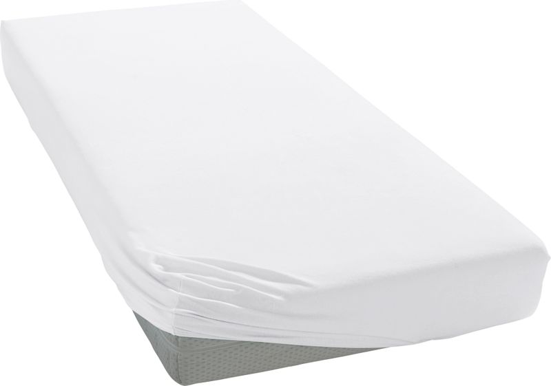 Spannbettlaken Cinderella Weiß (Jersey)-160 x 200 cm