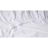 Cinderella Hoeslaken Single Split Topper Jersey /210 Tot 15 matrashoogte Wit