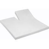 Cinderella Hoeslaken Single Split Topper Jersey /210 Tot 15 matrashoogte Wit