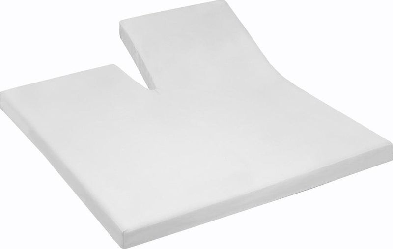 Cinderella Hoeslaken Single Split Topper Jersey /210 Tot 15 matrashoogte Wit