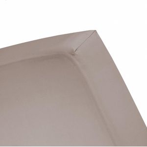 Cinderella - Hoeslaken (tot 25 cm) - Jersey - 120x200 cm - Taupe