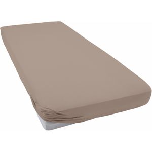 Cinderella Hoeslaken - Geschikt voor Boxspring - Jersey - 160x200 cm - tot 25 cm  - Taupe