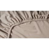 Cinderella - Hoeslaken - Taupe - Jersey - Geschikt voor Matras tot 25 cm