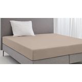 Cinderella - Hoeslaken - Taupe - Jersey - Geschikt voor Matras tot 25 cm