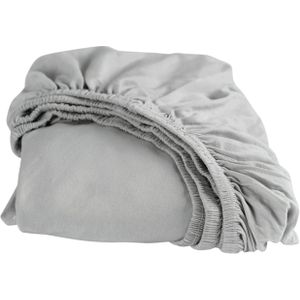 Jersey Hoeslaken Cinderella Light Grey-140 x 210/220 cm