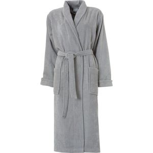 Seahorse - Badstof Badjas - Lichtgrijs