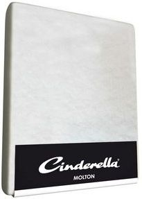 Cinderella Hoeslaken - 2 Persoons - Polyester - Matrasbeschermer - 140x200 cm - Tot 25 cm hoog - Wit