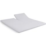 Cinderella Molton topper hoeslaken enkele split tot 15 matrashoogte Wit