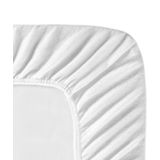 Cinderella Molton Cinderella Hoeslaken 1 Persoons Polyester Splittopper Tot 15 hoog Wit