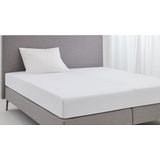 Cinderella Hoeslaken 2 Persoons Polyester Molton Tot 15 hoog Wit