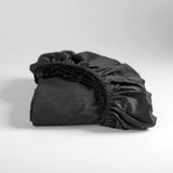 Spannbettlaken Cinderella Schwarz (Baumwolle)-180 x 200 cm