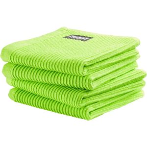 DDDDD - 4x Vaatdoek - Basic Clean - 30 x 30 cm - Groen - Set van 4 stuks