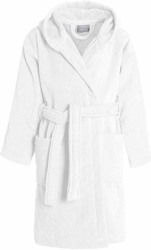 Seahorse Pure - Kinderbadjas - Wit