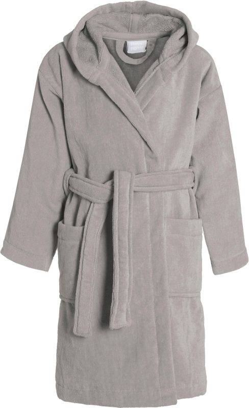 Seahorse Pure - Kinderbadjas - Cement - 110/116