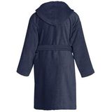 Seahorse Pure - Kinderbadjas - Indigo - Katoen - Capuchon