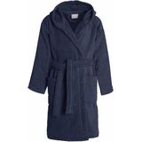 Seahorse Pure - Kinderbadjas - Indigo - Katoen - Capuchon