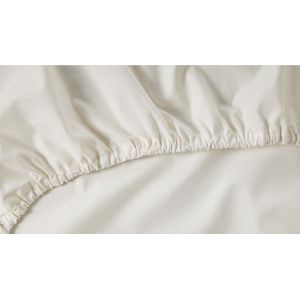 Cinderella Weekend - Topper Hoeslaken - Ivory - Katoen - Met Split