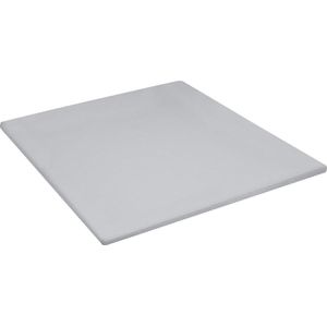 Topper Spannbettlaken Cinderella Hellgrau (Baumwolle)-90 x 210 cm