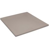 Cinderella - Topper Hoeslaken - Taupe - 100% Katoen