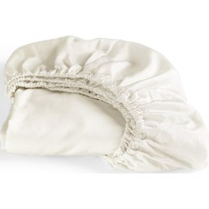 Cinderella Sundays Hoeslaken 100% Katoen Satijn Tot 25 matrashoogte Ivoor