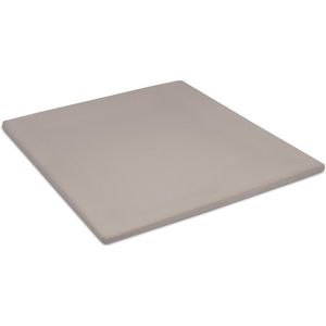 Topper Spannbettlaken Cinderella Taupe (Satin)-160 x 210 cm