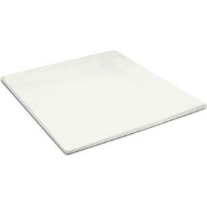 Cinderella Sundays Hoeslaken - Topper - 100% Katoen-Satijn - 180x200 cm - tot 15 cm  - Ivoor