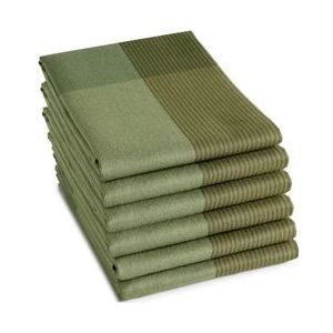 DDDDD - Theedoek Blend - Groen - Katoen - 6 Stuks