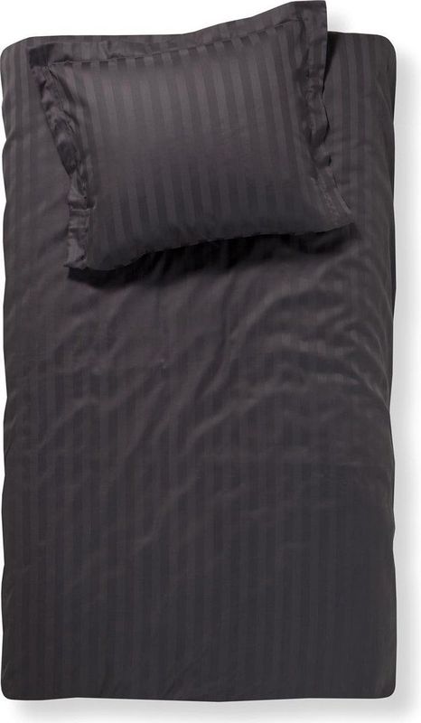 Damai Linea Dekbedovertrek Graphite + 1 kussensloop