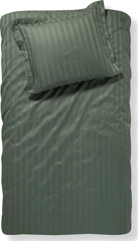 Damai Linea - Dekbedovertrek - 140x200/220 cm - Eenpersoons - Laurel