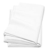 Cinderella Molton Kussensloop - Kussenbeschermer - Set van 2 Kussenslopen met Rits - 60 x 70 cm - Wit