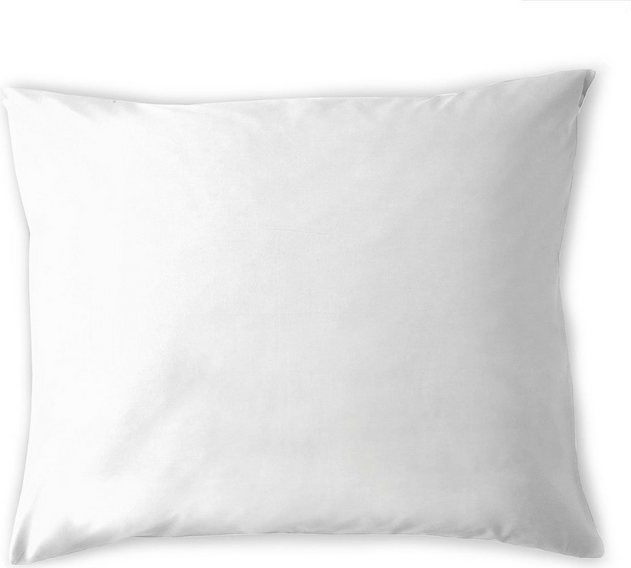 Cinderella Molton Kussensloop - Kussenbeschermer - Set van 2 Kussenslopen met Rits - 60 x 70 cm - Wit