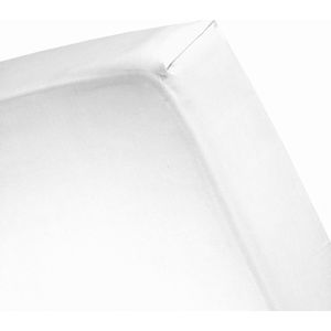 Hoeslaken Cinderella White (Flanel)-120 x 200/210 cm