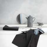 DDDDD - Theedoek Cisis - Zwart - 60x65cm - 6 Stuks - Katoen